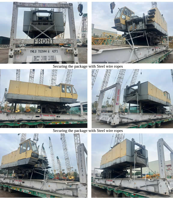 TCL's Experts Orchestrate Kobelco Crane Transport from Vung Tau to Laem Chabang