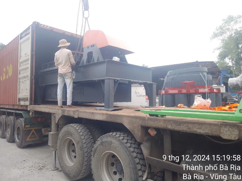 VSI Crusher and Cone Crusher Transport from Vung Tau to Kampong Speu